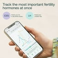 thumbnail image 2 of Mira Fertility Plus Tracking Monitor Kit with 10 Estrogen + LH Ovulation Test Wands and Connected App, Patented Smart System Predicts Ovulation with Actual LH and E3G Concentrations, 2 of 7
