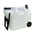 thumbnail image 2 of figatia Camping Water Bottle Multi Purpose Wheels Water Tank for Car Driving Outdoor White, 2 of 8