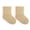 Yellow, variant on Zwiiyzr Baby Socks Boys Girls Socks Cotton Socks for 0-3 Years Infant Toddler Kids Solid Color Cute Crew Socks Beige