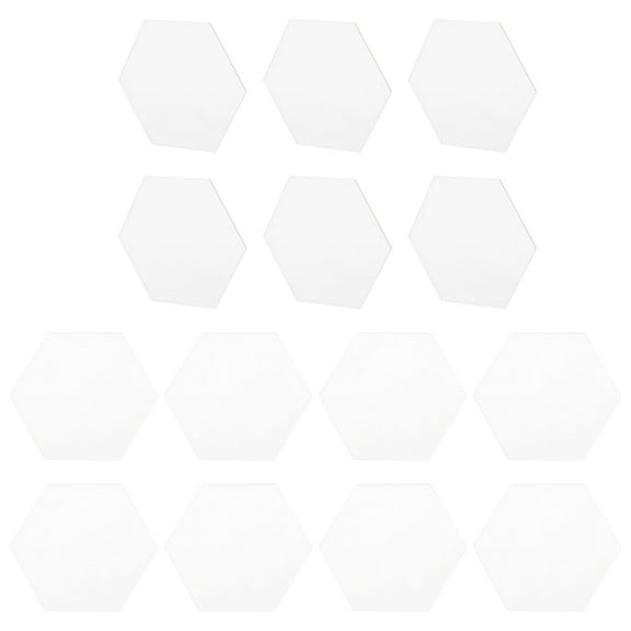 HOMEMAXS  20 Pcs Affirmation Cards Place Holder Transparent Seat