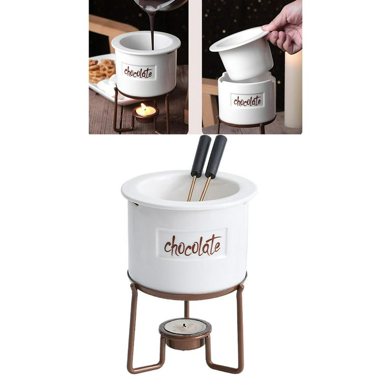  0.65 qt slow cooker warmer, fondue pot set,chocolate melting pot  : Home & Kitchen