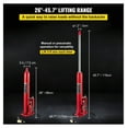 thumbnail image 3 of 8 Ton Hydraulic Long Ram Jack - 17363 lbs Capacity with Pump - Engine Hoist, Garage & Shop Cranes - 26-45.7 Inch Lift, 3 of 7