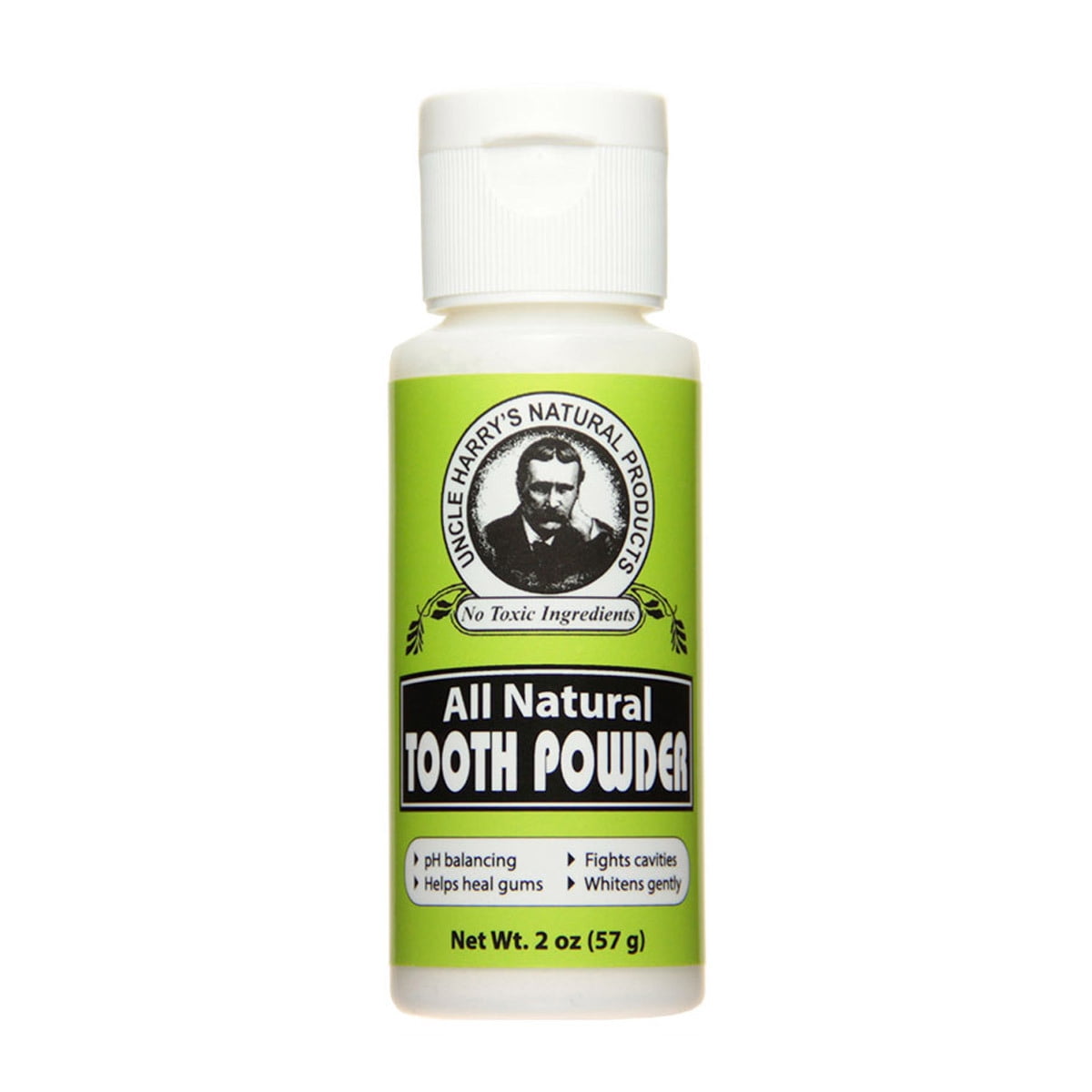 AllNatural Tooth Powder by Uncle Harry's Natural Products (2oz Powder