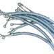 thumbnail image 4 of Extractor de malla Apooke, antideslizante, para cables de tuberías, agarres para tirar de cables, lazos, calcetines para tirar de cables, herramientas para electricistas, ojo flexible, varios tamaños, 4 of 8