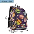 thumbnail image 2 of FORMRS School Backpack 17" Student Travel Bag with Laptop Compartment, Galactic Candy, 2 of 7