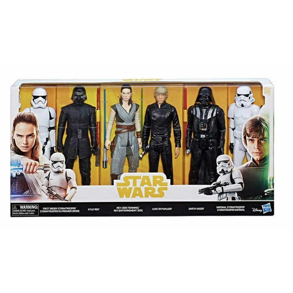 Disney Hasbro Star Wars 12" Epic Rivals Action Figures 6 Pack