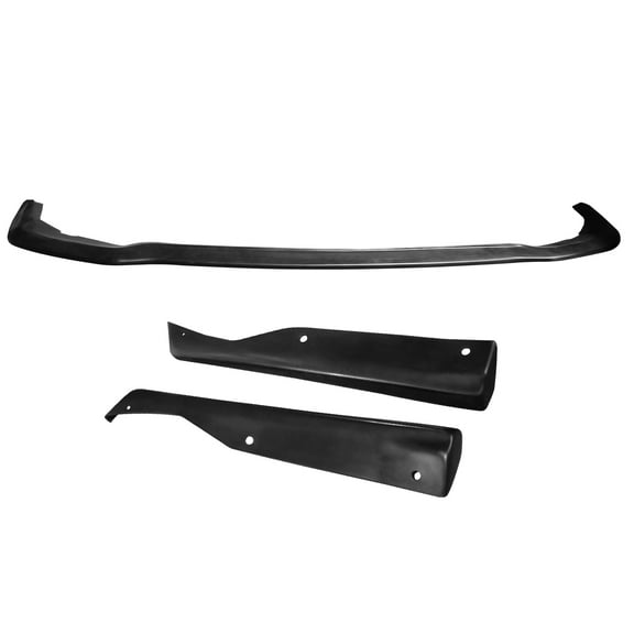 Ikon Motorsports Corner Aprons   Front Bumper Lip Compatible with 2011-2014 Subaru Impreza Sedan 4-Door PU Unpainted Front Lip Splitters JDM Corner Aprons Rear Bumper Lower Side Spat Valance Canard