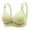 Green, variant on Women's Comfortable No Steel Ring Bra for Medium and Age Thin Support Soft Wireless Full Coverage Bras