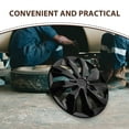 thumbnail image 7 of Pawsdot Black PP Wheel Hub Center Caps for Car Stylish Exterior Accessory, 7 of 7