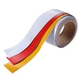 thumbnail image 1 of BRIGHTFUFU 3Pcs High Visibility Reflective Tape Strip Yellow PVC for General Users Safety, 1 of 4
