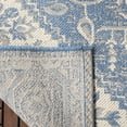 thumbnail image 5 of SAFAVIEH Beach House Diggory Medallion Indoor/Outdoor Runner Rug, Cream/Blue, 2'2" x 6', 5 of 6