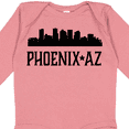 thumbnail image 4 of Inktastic Phoenix Arizona City Skyline Boys or Girls Long Sleeve Baby Bodysuit, 4 of 5