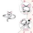 thumbnail image 7 of Product Category Rings 2 Equity Craft Kit Yarn Ring Cat Ears Adjustable Size Crochet Tool for Knitting Beginners and Craft Enthusiasts, 7 of 7