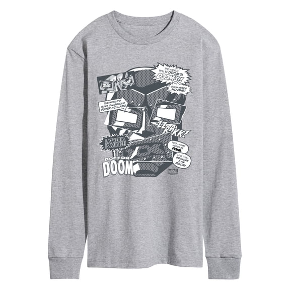 Fantastic Four - Doom Cut Paper - Men's Long Sleeve Graphic T-Shirt