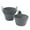 Grey 6pcs, variant on Shoreew Air Fryer Egg Poacher Silicone Cupcake Baking Cups Non-stick Muffin Mold Reusable Ramekins for Air Fryer Ovens