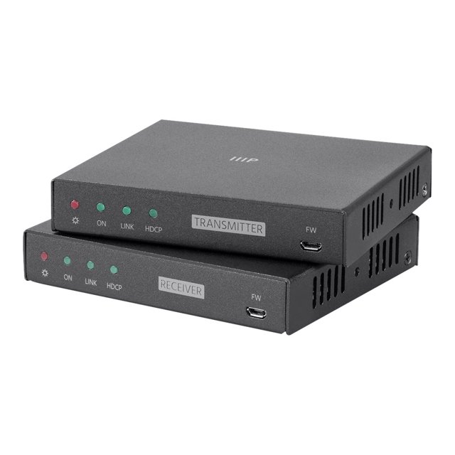 Monoprice Blackbird 4K HDBaseT Extender - Video/audio/USB/serial extender - HDBaseT 2.0 - up to 328 ft