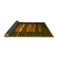 thumbnail image 2 of Ahgly Company Indoor Square Abstract Yellow Contemporary Area Rugs, 6' Square, 2 of 4