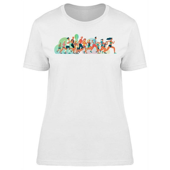Marathon Race Group T-Shirt Women -Image by Shutterstock, Female Medium