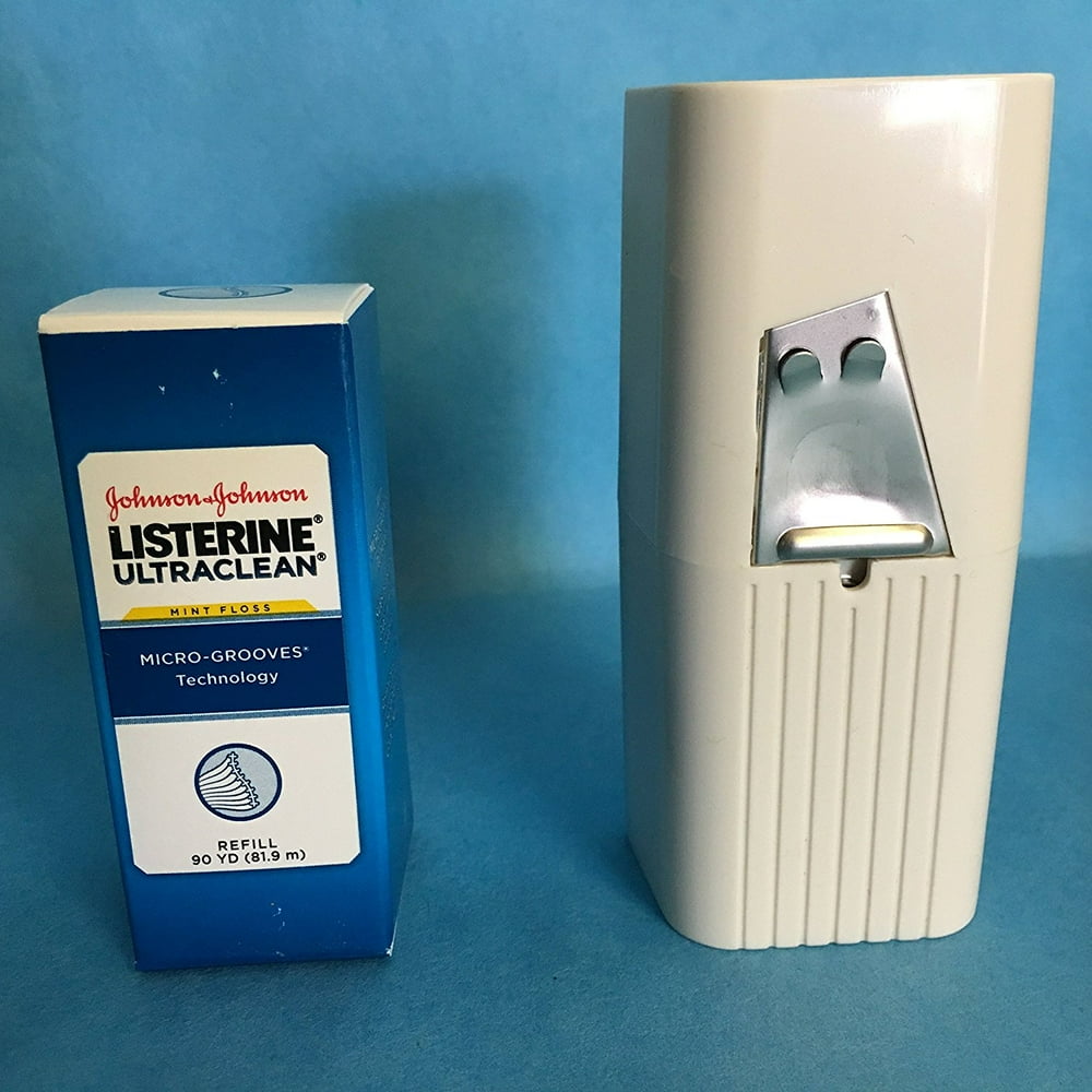 Ultraclean Mint ShredResistant Dental Floss 90 Yeards with Dispenser