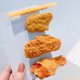 thumbnail image 2 of 6pcs Imitation Fried Chicken Nuggets Wings Leg French Fries Hair Clips Accessories, Creative Simulation Food Hairpins for Women Girls Gifts, Photograp, 2 of 5