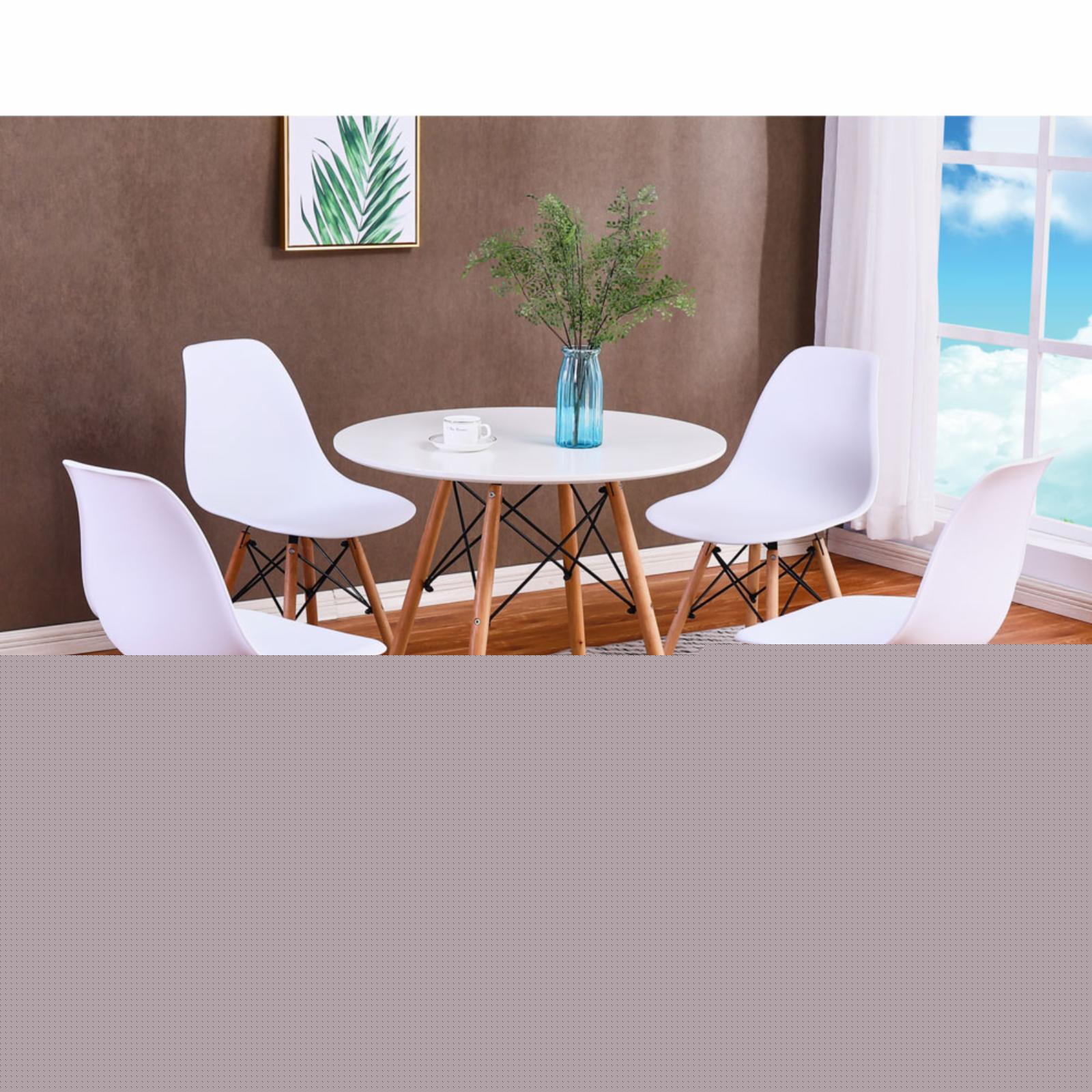 thumbnail image 2 of Best Master Furniture Gwendolyn Round  5 Piece Dinette Set - Black, 2 of 6