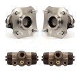 thumbnail image 1 of Transit Auto Rear Wheel Cylinders and Hub Bearing Assembly Kit for Car Nissan Versa - Left Right Side (Driver Passenger) K7D-101904, 1 of 11