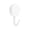 C006- White, variant on 1Pc Black Wall-Mount Hook, Bathroom Wall Hooks, Heavy Duty Hooks for Hanging, Sticky Hooks for Hanging Heavy Duty, Easy Install Hanging Hook for Robes, Keys, Accessories, Indoor