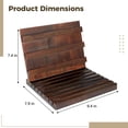 thumbnail image 4 of Solid Wood Coin Holder Display, Tiered L-Shaped Collection Rack, Challenge Coin Display Stand for Veterans and Collectors, Versatile Collectibles Holder, Home Office Decor, 4 of 6