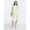 thumbnail image 2 of Free Assembly Women's Pintuck Knee Length Skirt, Sizes XS-XXL, 2 of 5