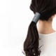 thumbnail image 4 of EeaseMX Soporte de cuero para cola de caballo, coleta de cuero para el pelo, tocado sencillo para niñas, 4 of 7