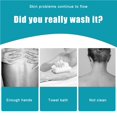 thumbnail image 2 of fastboy Back Scrubber Silicone Bath Body Brush Exfoliating Long Double Side Back Scrubber, 2 of 8