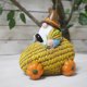 thumbnail image 2 of Figura de gnomo con temática de maíz y carrito de calabaza para decoración de jardín, adorno para el hogar, otoño, Acción de Gracias, Navidad, 2 of 2