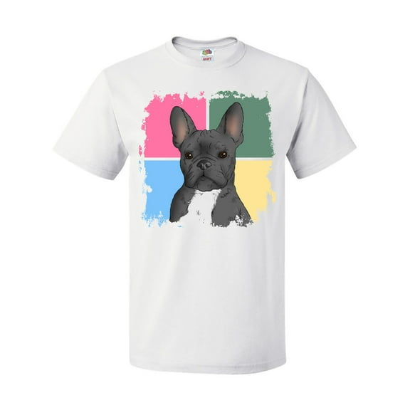 Inktastic Blue French Bull Dog T-Shirt