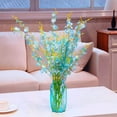 thumbnail image 3 of Dancing Lady Orchids Butterfly Artificial Flowers, 38 Inches Silk Artificial Flower Fake Flowers for Wedding and Home Decoration (Teal Blue), 3 of 5