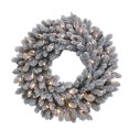 thumbnail image 1 of Kurt S. Adler WRT0200LEDWW 24 in. Battery-Operated Warm White LED Vail Pine Wreath, 1 of 1