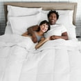 thumbnail image 6 of Bare Home Ultra-Soft Goose Down Alternative Comforter Set, Queen, White, 6 of 6