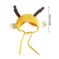 thumbnail image 2 of Hand Woven Pet Hats Handmade Party Costumes Headwear Photography Props for Cats Dogs Small Animals, 2 of 6