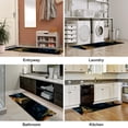 thumbnail image 6 of Crow Kitchen Runner Rug Rubber Mat Absorbent Washable 15.7"x59" Kitchen Mat, 6 of 6
