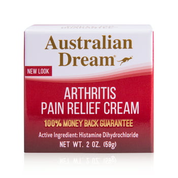 Australian Dream  Pain  Cream - For Muscle Aches or Back Pain - 2 Oz Jar