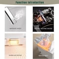 thumbnail image 4 of Square Smart Toilet w/ Tank Built-in&Foot Sensor,Auto Flush,LED Digital Display, 4 of 10