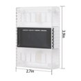 thumbnail image 3 of Luz de pared solar decoración al aire libre jardín patio hogar luz de pared impermeable arriba y abajo luminosa luz de pared decorativa al aire libre, 3 of 3