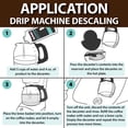 thumbnail image 4 of Product Title Coffee Maker Cleaner (8 Fl Oz.) - Automatic Drip & Single Serve Coffeemaker Descaler/Removes Mineral, Hard Water, Lime, & Calcium Deposits/Improves Brewing Time & Coffee Taste, 4 of 4