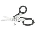 thumbnail image 2 of 6 in 1 Folding Scissors, Stainless Steel Clear Scale Trauma Shears, Safety Emergency Shears with Strap Cutter and Glass Breaker, Foldable Small Scissors for Travel Camping, 2 of 7