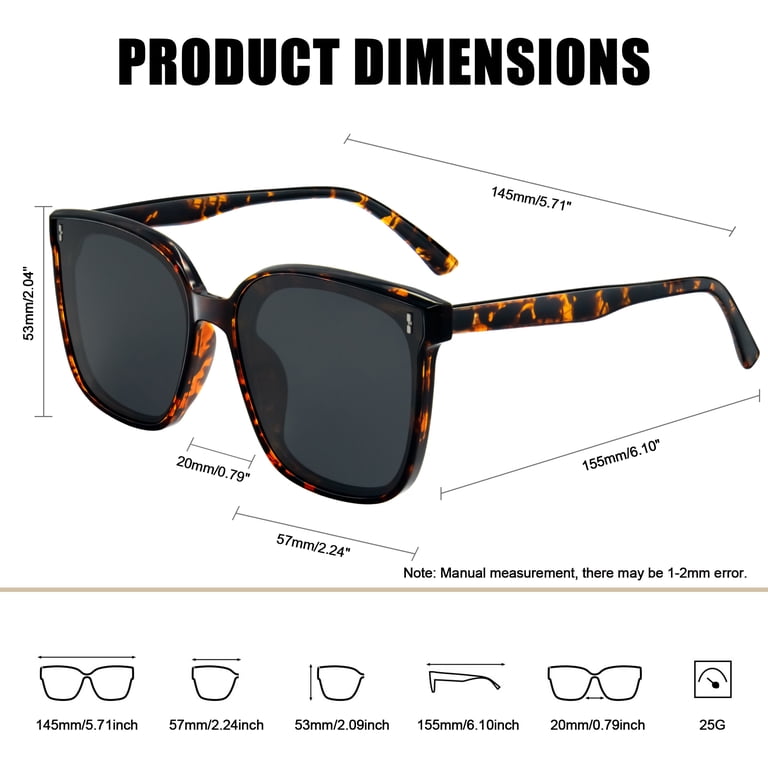 KANASTAL Polarized Sunglasses for Women Men Vintage UV  display picture 1