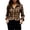 Brown, variant on cocolona Womens Classic Shirts Plaid Color Block Long Sleeve Blouses Collared Button Down Business Work Tops Fall Outfits