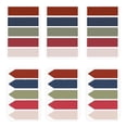thumbnail image 1 of Colorful Sticky Arrow Flags Page Markers Index Tabs, Self Stick Removable Indexing Flags, 600 Sheets, 1 of 5