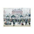 thumbnail image 1 of L.S. Lowry Market Scene Northern Town 1939 Print, 1 of 1