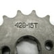 thumbnail image 4 of 2X 15T Dientes 17mm Sharpla Cadena Piñón Delantero 428 Dirt Bike ATV 2 Piezas, 4 of 8