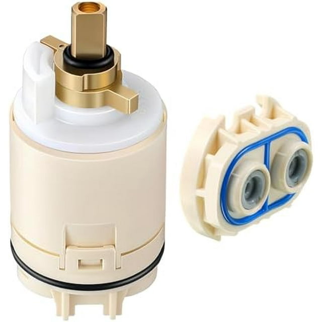 Single Function Pressure Balance Cartridge Replacement for RP70538/ RP73625, Shower Cartridge Compatible with Peerless and Delta Single Handle Tub and Shower Faucet (Check Valve Included)