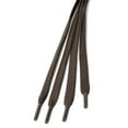 thumbnail image 3 of INSPIRE CHIC Unisex 2 Pairs Waxed Cotton Flat Shoelaces for Work Boots Casual Shoes Dark Brown 120cm / 47.24", 3 of 4